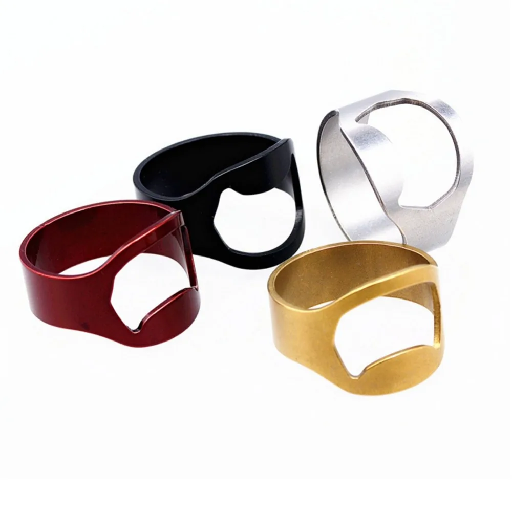 22mm Creative Versatile Stainless Steel Metal Finger Ring Ring-Shape Beer Bottle Opener Bar Tools
22mm Creative Versatile Stainless Steel Metal Finger Ring Ring-Shape Beer Bottle Opener Bar Tools