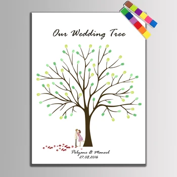 Custom Wedding Decoration Souvenir Wedding Tree Party Sgin Fingerprint Signature Wedding Guest Book Beloved Bride Groom & Inkpad
Custom Wedding Decoration Souvenir Wedding Tree Party Sgin Fingerprint Signature Wedding Guest Book Beloved Bride Groom & Inkpad