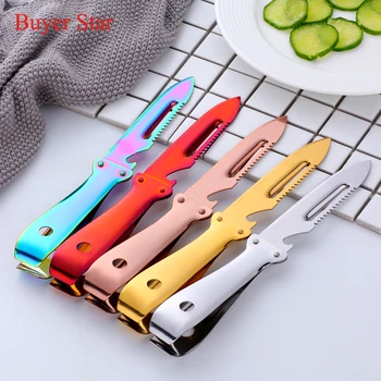 Multi-function Paring Knife Fruit Vegetable Slicer Stainless Steel Bottle Opener Fish Scale Remover Scraper Cleaner Peelers Tool
Multi-function Paring Knife Fruit Vegetable Slicer Stainless Steel Bottle Opener Fish Scale Remover Scraper Cleaner Peelers Tool