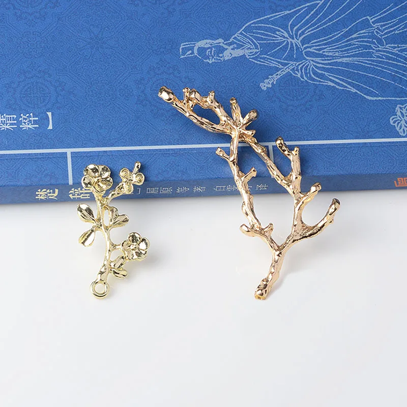 50PC Gold color Alloy Material Big Branch Charm Branch Pendant for Wedding Head DIY Handmade Jewelry Making
50PC Gold color Alloy Material Big Branch Charm Branch Pendant for Wedding Head DIY Handmade Jewelry Making
