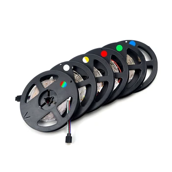 DC 12V 1Roll 5M 2Roll 10M 2835 RGB/White LED Strip Light 60LEDs/M LED Diode Flexible Neon Ribbon Tape Indoor Decoration lighting
DC 12V 1Roll 5M 2Roll 10M 2835 RGB/White LED Strip Light 60LEDs/M LED Diode Flexible Neon Ribbon Tape Indoor Decoration lighting
