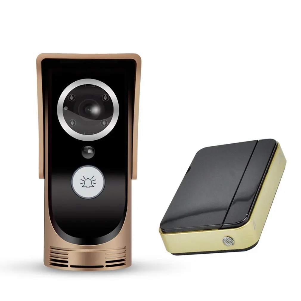 Household Security Wireless WiFi Smartphone Remote Video Camera Doorbell Rainproof Two way talking HD Visual Doorbell
Household Security Wireless WiFi Smartphone Remote Video Camera Doorbell Rainproof Two way talking HD Visual Doorbell