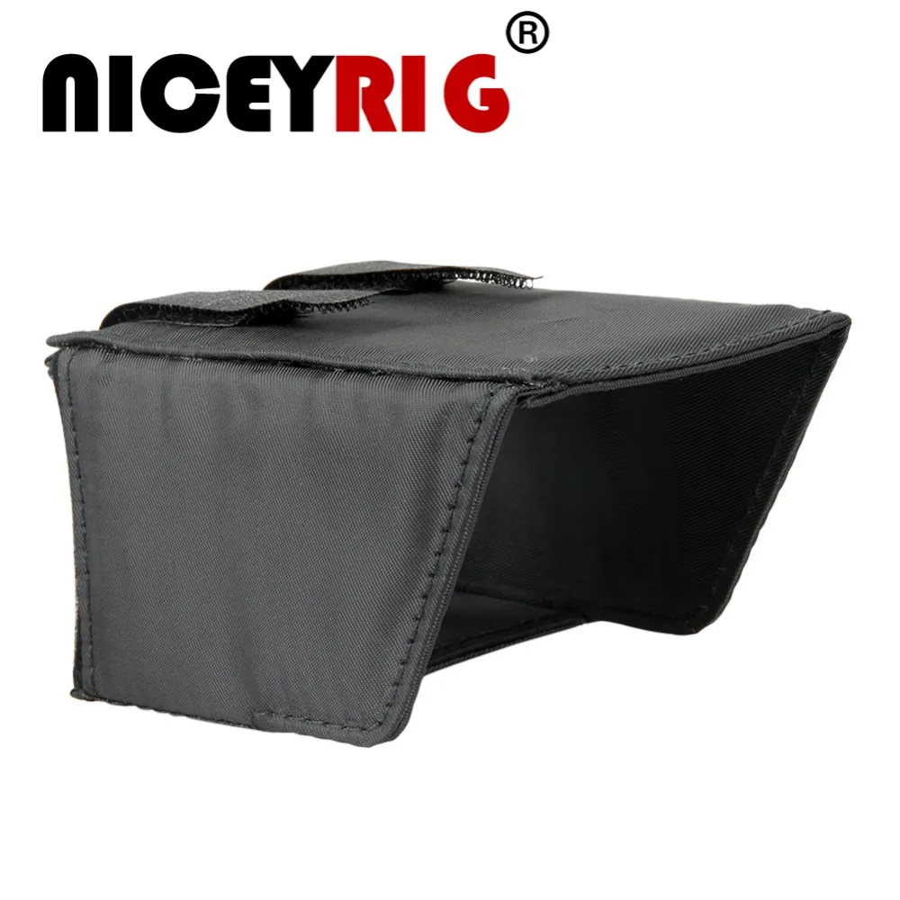 NICEYRIG Shading Hood for Panasonic Lumix GH4 GH5 G7 G85 GX8 LCD Screen Shading Hood Video Monitor Rig Sunshade Folding Nylon
NICEYRIG Shading Hood for Panasonic Lumix GH4 GH5 G7 G85 GX8 LCD Screen Shading Hood Video Monitor Rig Sunshade Folding Nylon