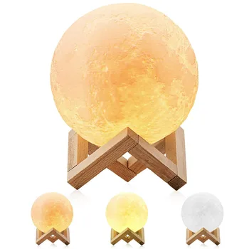3D Print Moon Lamp 2 Color Change Touch Switch Bedroom Bookcase Rechargeable Night Light Home Decor Creative Gift
3D Print Moon Lamp 2 Color Change Touch Switch Bedroom Bookcase Rechargeable Night Light Home Decor Creative Gift