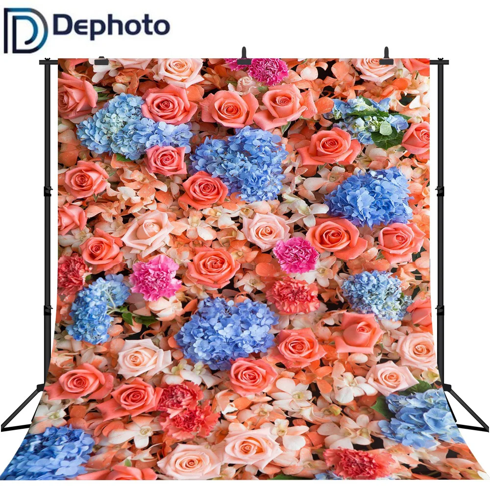 Dephoto Blue red Rose Photography Backdrops Flowers Newborn Photoshooting Background Photo Studio Props Valentine's Day Backdrop
Dephoto Blue red Rose Photography Backdrops Flowers Newborn Photoshooting Background Photo Studio Props Valentine's Day Backdrop