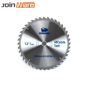 12Inch 300MM Teeth 40T/60T Carbide Circular Saw Blade Woodworking Tool Cutting Disc For Wood Aluminum 300X3X30MM Free Shipping
12Inch 300MM Teeth 40T/60T Carbide Circular Saw Blade Woodworking Tool Cutting Disc For Wood Aluminum 300X3X30MM Free Shipping
