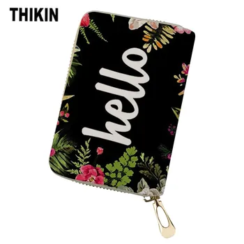 THIKIN Hello Letter Pattern Design Print Women ID Card Holder Wallet Female Casual Business Bank Credit Cards Box Protect Cover
THIKIN Hello Letter Pattern Design Print Women ID Card Holder Wallet Female Casual Business Bank Credit Cards Box Protect Cover