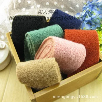 High Quality 6cm/4.8cm Single Face wool fabric strips cotton tape DIY Hair bowknot accessories material Satin Ribbon 5yard/Lot
High Quality 6cm/4.8cm Single Face wool fabric strips cotton tape DIY Hair bowknot accessories material Satin Ribbon 5yard/Lot