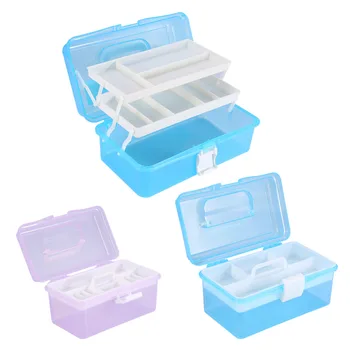 Makeup Storage Plastic Box 1pc Travel Toilet Cosmetic Organizer Bags Make Up Brush Nail Art Polish Storage Container Beauty Tool
Makeup Storage Plastic Box 1pc Travel Toilet Cosmetic Organizer Bags Make Up Brush Nail Art Polish Storage Container Beauty Tool