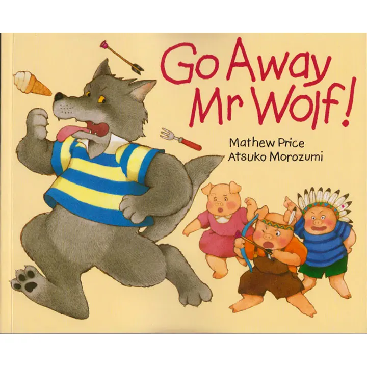 English book Go Away Mr Wolf 0-3 kids picture book classical story children reading book
English book Go Away Mr Wolf 0-3 kids picture book classical story children reading book