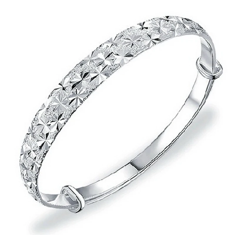 Real 999 Pure Sterling Silver Bracelets & Bangles & Cuff For Women Korean Fashion Fine Jewelry Free Shipping Wholesale
Real 999 Pure Sterling Silver Bracelets & Bangles & Cuff For Women Korean Fashion Fine Jewelry Free Shipping Wholesale