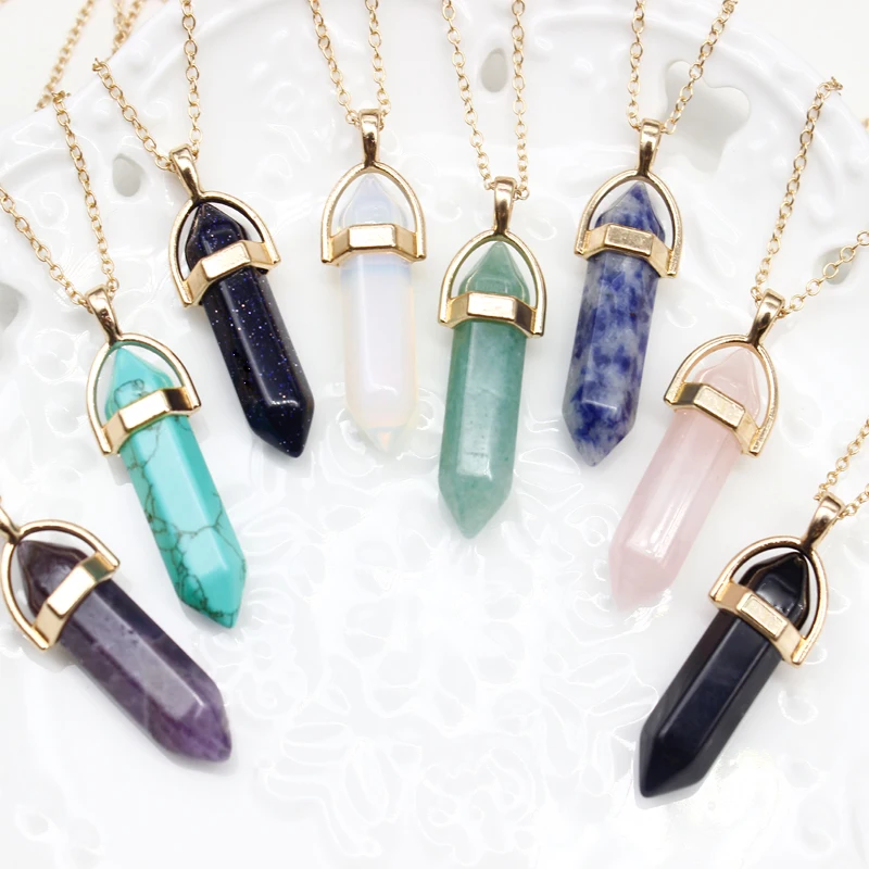 Double Moon Necklace Natural Stone Pendant Golden Chain necklaces Birthday Gift Valentine's Day Mother's Day Gifts Jewelry
Double Moon Necklace Natural Stone Pendant Golden Chain necklaces Birthday Gift Valentine's Day Mother's Day Gifts Jewelry