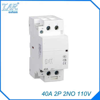 2P 40A 110V 50/60HZ Din rail Household ac contactor 2NO Household 2-Pole 2No Ac Power Contactor Modular Coil Ac 250V 40A
2P 40A 110V 50/60HZ Din rail Household ac contactor 2NO Household 2-Pole 2No Ac Power Contactor Modular Coil Ac 250V 40A