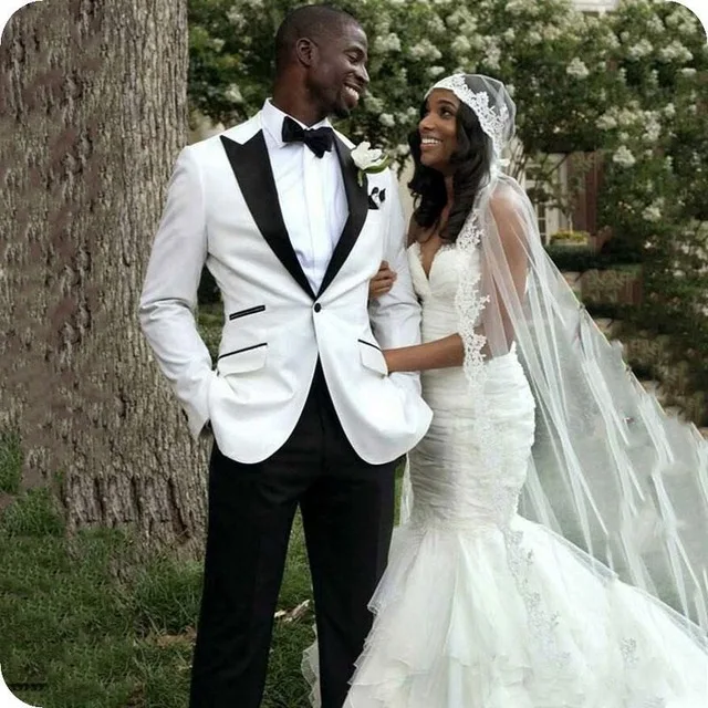 2019 Black Lapel Slim Fit White Men Wedding Suit 2 Pieces Men Tuxedos For Groom Party Prom Wedding Mens Suits Bridegroom
2019 Black Lapel Slim Fit White Men Wedding Suit 2 Pieces Men Tuxedos For Groom Party Prom Wedding Mens Suits Bridegroom