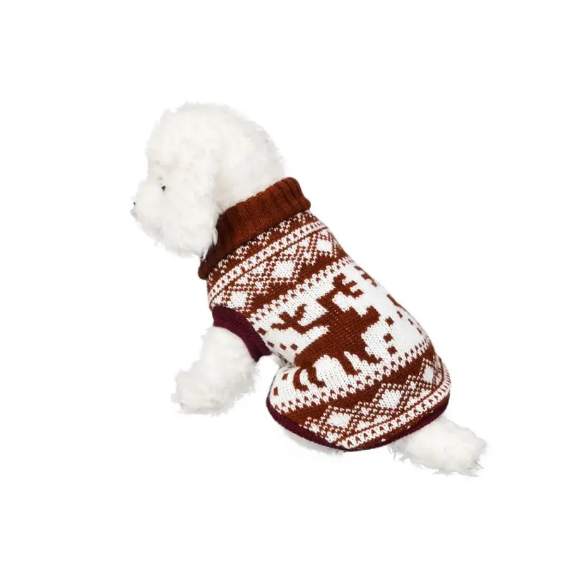 Double Elks Pattern Pet Sweater for Small Medium Dogs Coat Outfit Dog Clothes for Christmas
Double Elks Pattern Pet Sweater for Small Medium Dogs Coat Outfit Dog Clothes for Christmas
