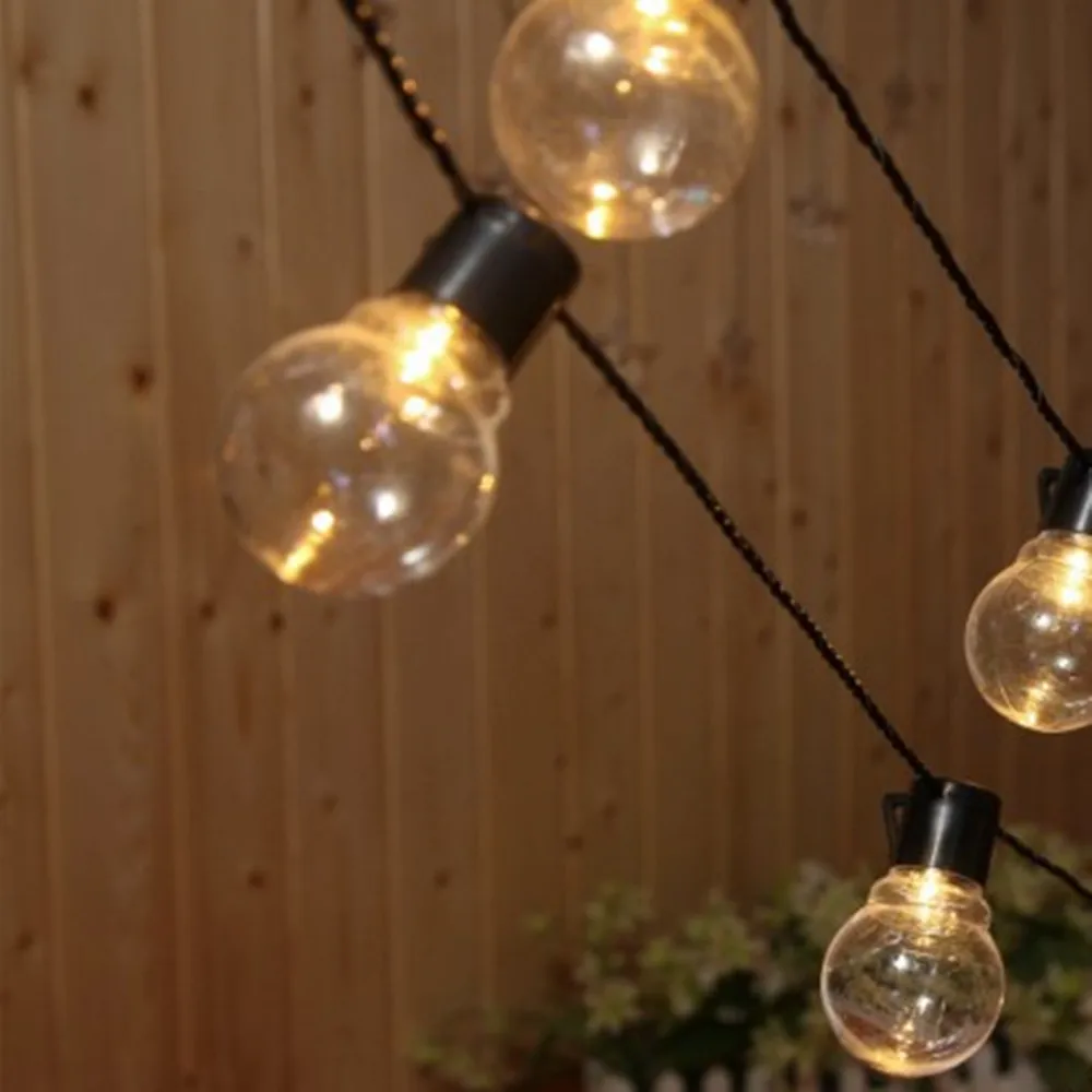 TRANSPARENT 5CM BALL LIGHTS