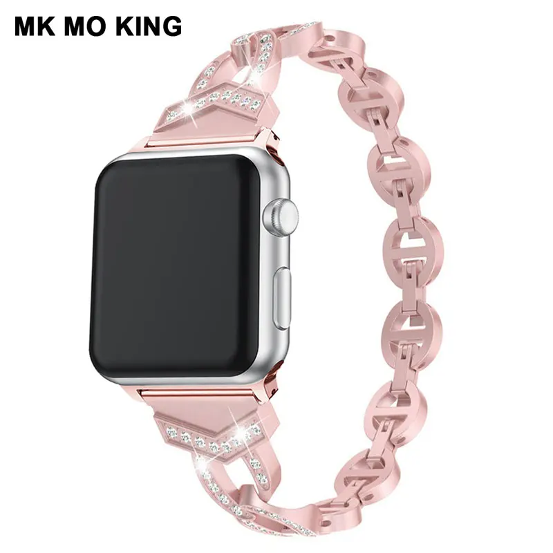 VO drilling stainless steel strap for Cartier apple iphone role men's x iwatch 1 2 3 4 38 44mm women's watch band smart bracelet
VO drilling stainless steel strap for Cartier apple iphone role men's x iwatch 1 2 3 4 38 44mm women's watch band smart bracelet