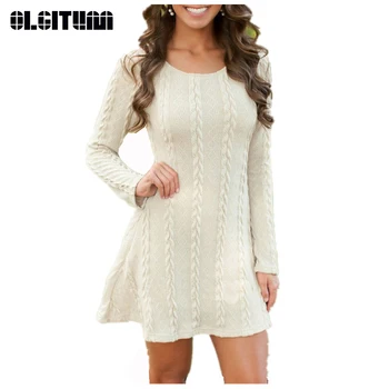 Olgitum Autumn Winter Women Sweaters Pullovers Long Sleeve Casual Crop Sweater Slim Solid Knitted Jumpers Sweter Mujer Sw552
Olgitum Autumn Winter Women Sweaters Pullovers Long Sleeve Casual Crop Sweater Slim Solid Knitted Jumpers Sweter Mujer Sw552