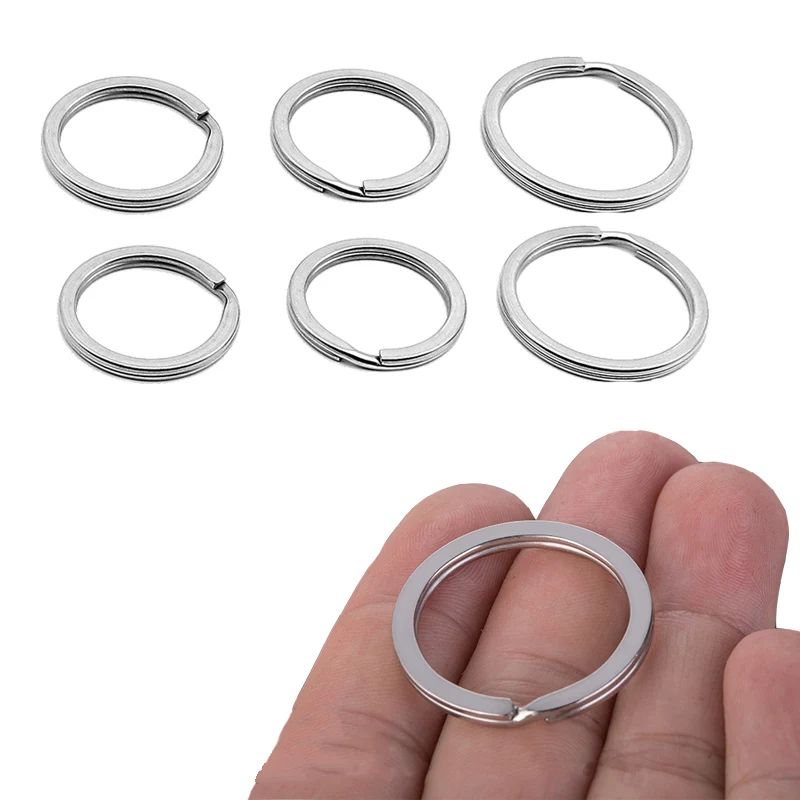 10pcs/lot Stainless Steel Hole Key Ring Key Chain Rhodium Plated Round Split Keychain For DIY Accessories Wholesale Findings
10pcs/lot Stainless Steel Hole Key Ring Key Chain Rhodium Plated Round Split Keychain For DIY Accessories Wholesale Findings