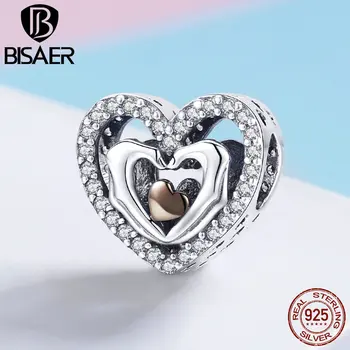 BISAER Love Hand 925 Sterling Silver Mom Mother Love Hand Heart Charm Beads fit Bracelets DIY Silver 925 Jewelry Making ECC934
BISAER Love Hand 925 Sterling Silver Mom Mother Love Hand Heart Charm Beads fit Bracelets DIY Silver 925 Jewelry Making ECC934