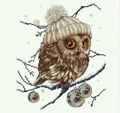 Needlework 14CT Cross Stitch, DIY Count Cross Stitch, Embroidery Set, Winter owl
Needlework 14CT Cross Stitch, DIY Count Cross Stitch, Embroidery Set, Winter owl