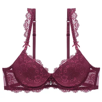 AMX Women Sexy Lace Bra Girls Lingerie Fashion Push up Bra Three Quarters Adjustable Straps Six Color
AMX Women Sexy Lace Bra Girls Lingerie Fashion Push up Bra Three Quarters Adjustable Straps Six Color