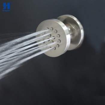 Hongdec 1PCS bath Brass Brushed Nickel round Massage SPA Shower System Body Spray Jet set
Hongdec 1PCS bath Brass Brushed Nickel round Massage SPA Shower System Body Spray Jet set