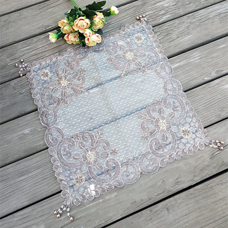 Luxury Lace embroidered tablecloth floral tassel christmas table cloth table cover decor square towels kitchen accessories T063
Luxury Lace embroidered tablecloth floral tassel christmas table cloth table cover decor square towels kitchen accessories T063