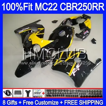 Yellow black Injection Body For HONDA CBR250RR CBR 250RR 90 95 96 97 98 88HM.13 MC22 CBR250 RR 1990 1995 1996 1997 1998 Fairing
Yellow black Injection Body For HONDA CBR250RR CBR 250RR 90 95 96 97 98 88HM.13 MC22 CBR250 RR 1990 1995 1996 1997 1998 Fairing