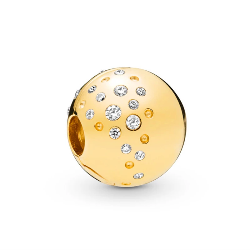 2019 Garden Gold Color Scattered Sparkle Clip Charm Beads Fits Pandora Bracelet 925 Sterling Silver Round Clip Buckle DIY Beads.
2019 Garden Gold Color Scattered Sparkle Clip Charm Beads Fits Pandora Bracelet 925 Sterling Silver Round Clip Buckle DIY Beads.