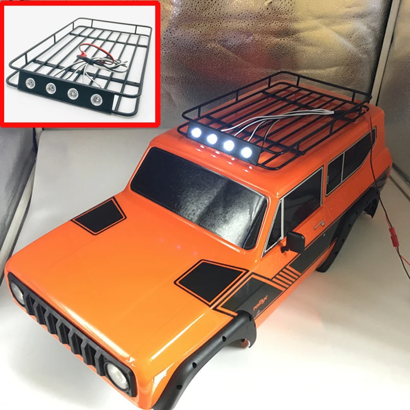 1set 235*140*20mm Metal Roof Rack Luggage Carrier with LED Light for Redcat GEN8 RC Crawler Cars Luggage Rack Top Shelf
1set 235*140*20mm Metal Roof Rack Luggage Carrier with LED Light for Redcat GEN8 RC Crawler Cars Luggage Rack Top Shelf
