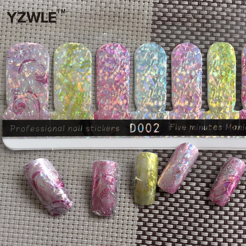 YZWLE 1 Sheet DIY Five Minutes Manicure Speed Laser design Sticky Stickers Decoration For Christmas Nail Art (YZW-D002)
YZWLE 1 Sheet DIY Five Minutes Manicure Speed Laser design Sticky Stickers Decoration For Christmas Nail Art (YZW-D002)