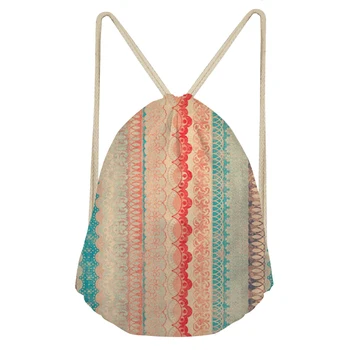 ELVISWORDS Geometric Women Printed Drawstring Backpack Shoulder Beach Bags Preppy School Student Bag Ropes Rusksack Packsack
ELVISWORDS Geometric Women Printed Drawstring Backpack Shoulder Beach Bags Preppy School Student Bag Ropes Rusksack Packsack