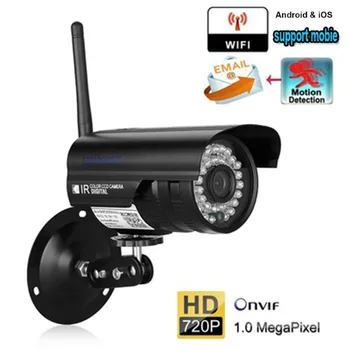 720p Waterproof Wireless Camera 1.0 Megapixel Security Monitor WiFi IP Camera Support Mobile Motion Dectection
720p Waterproof Wireless Camera 1.0 Megapixel Security Monitor WiFi IP Camera Support Mobile Motion Dectection