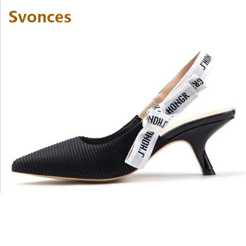 Sandals Women Luxury Striped Fabric Strange Heel Designer Sandals Back Strap Butterfly-Knot Elastic Band Pumps Party Shoes Woman
Sandals Women Luxury Striped Fabric Strange Heel Designer Sandals Back Strap Butterfly-Knot Elastic Band Pumps Party Shoes Woman