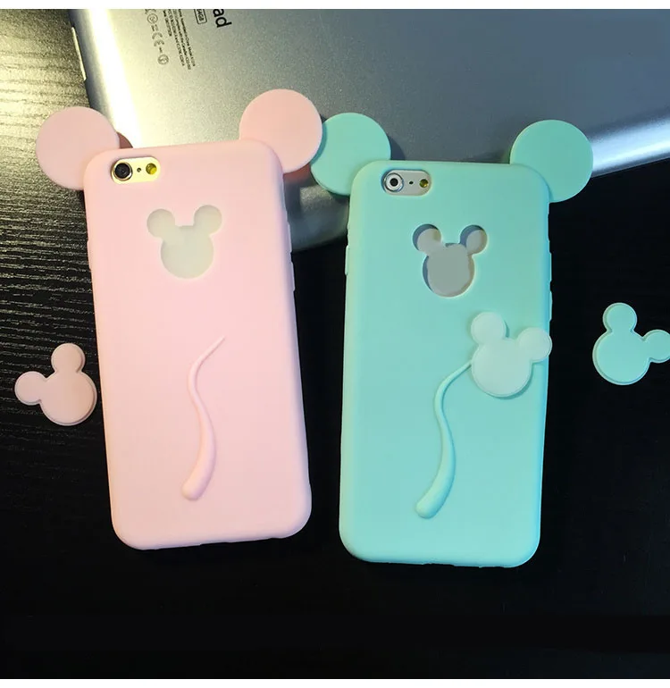 Kerzzil 3D Soft Silikon Mouse Ear Anti-Knock Case For iphone 7 6 6s Plus Cover Candy Silicone Cartoon Case For iphone 6 6s 7
Kerzzil 3D Soft Silikon Mouse Ear Anti-Knock Case For iphone 7 6 6s Plus Cover Candy Silicone Cartoon Case For iphone 6 6s 7