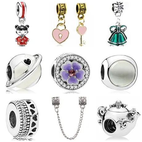 New European Enamel Girl Bell Universe Bag Crystal Beads Charms Fit Pandora Bracelets Necklaces for Women DIY Jewelry Berloques
New European Enamel Girl Bell Universe Bag Crystal Beads Charms Fit Pandora Bracelets Necklaces for Women DIY Jewelry Berloques