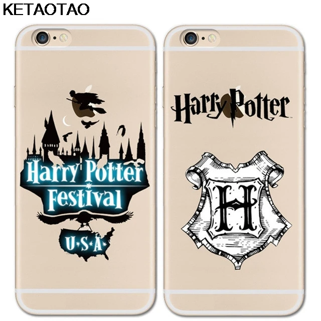 

KETAOTAO Harry Potter Festival USA Phone Cases for iPhone 4S 5C 5S 6 6S 7 8 Plus X Case Crystal Clear Soft TPU Cover Cases