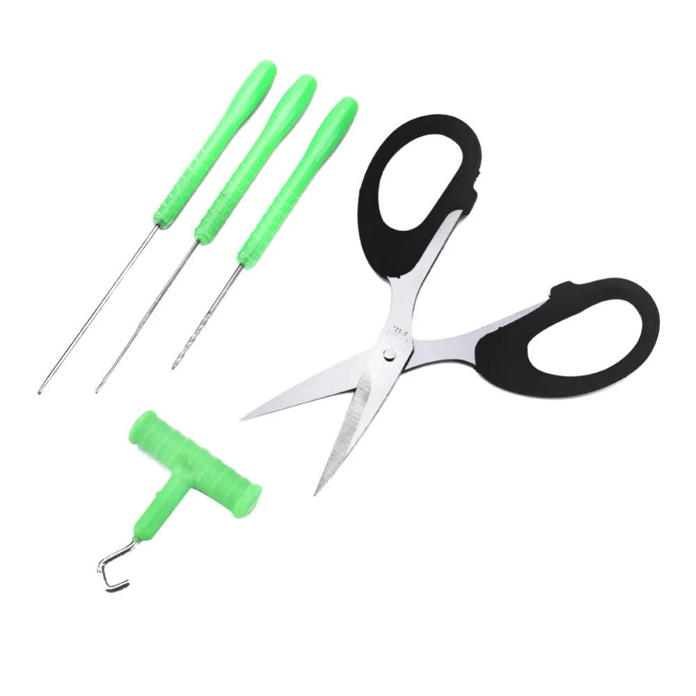 1 Set Fishing Rigging Bait Needle Set Fishing Knot Puller Scissor Drill Hook Needle Baiting Rig Tool Pesca Carp Fishing Tackle
1 Set Fishing Rigging Bait Needle Set Fishing Knot Puller Scissor Drill Hook Needle Baiting Rig Tool Pesca Carp Fishing Tackle