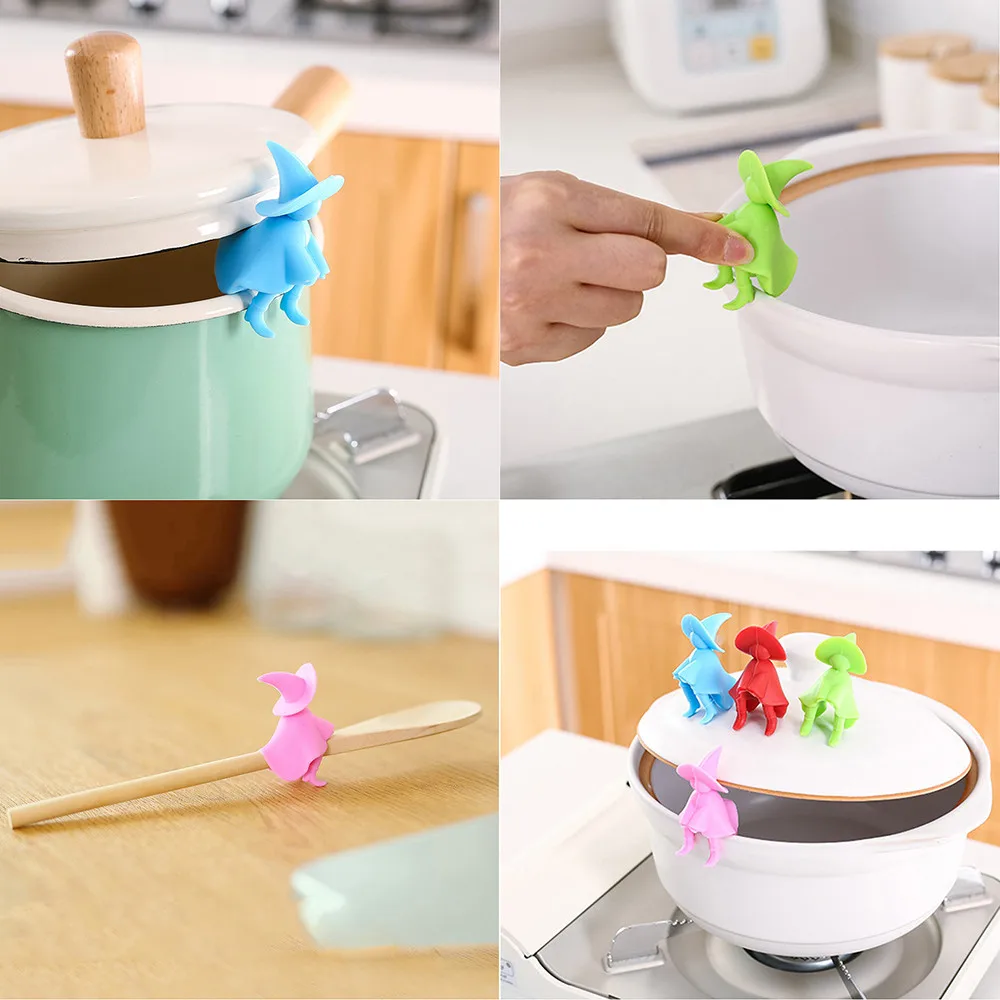 ISHOWTIENDA Silicone Kitchen Accessories Lift Pot Cover Overflow Device Tool Cooking New
ISHOWTIENDA Silicone Kitchen Accessories Lift Pot Cover Overflow Device Tool Cooking New