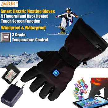 Smart Touch Screen Electric Heated Gloves,Outdoor Sport Skiing Gloves 5 Finger&Hand Back Li-Battery Self Heating 3 Gear Switch
Smart Touch Screen Electric Heated Gloves,Outdoor Sport Skiing Gloves 5 Finger&Hand Back Li-Battery Self Heating 3 Gear Switch
