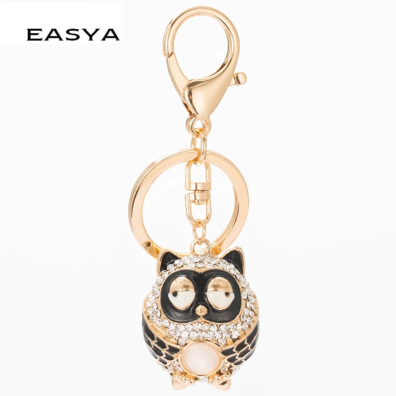 EASYA Pretty Chic Dozing Owl Keychain 2 Colors Women Bag Pendant Handmade Rhinstone Boutique Collection Handicraft Gift For Kids
EASYA Pretty Chic Dozing Owl Keychain 2 Colors Women Bag Pendant Handmade Rhinstone Boutique Collection Handicraft Gift For Kids