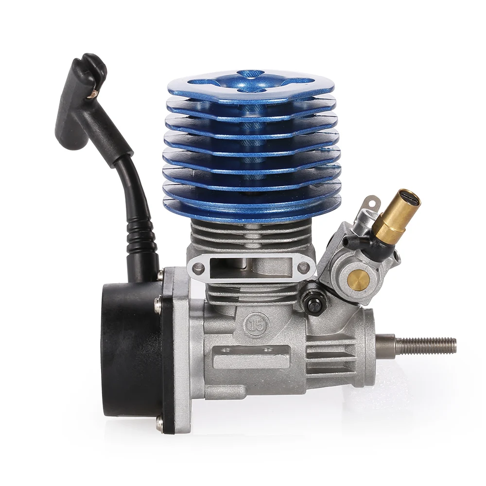 New 2.49CC 15 Side Exhaust Hand Pull Starter Engine for 1/8 1/10 RC Off-Road Buggy Monster Truck On-Road Racing Car Parts
New 2.49CC 15 Side Exhaust Hand Pull Starter Engine for 1/8 1/10 RC Off-Road Buggy Monster Truck On-Road Racing Car Parts