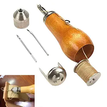 Speedy Stitcher Sewing Awl Tool Kit DIY for Leather Sail & Canvas Heavy Repair Leather Tools
Speedy Stitcher Sewing Awl Tool Kit DIY for Leather Sail & Canvas Heavy Repair Leather Tools