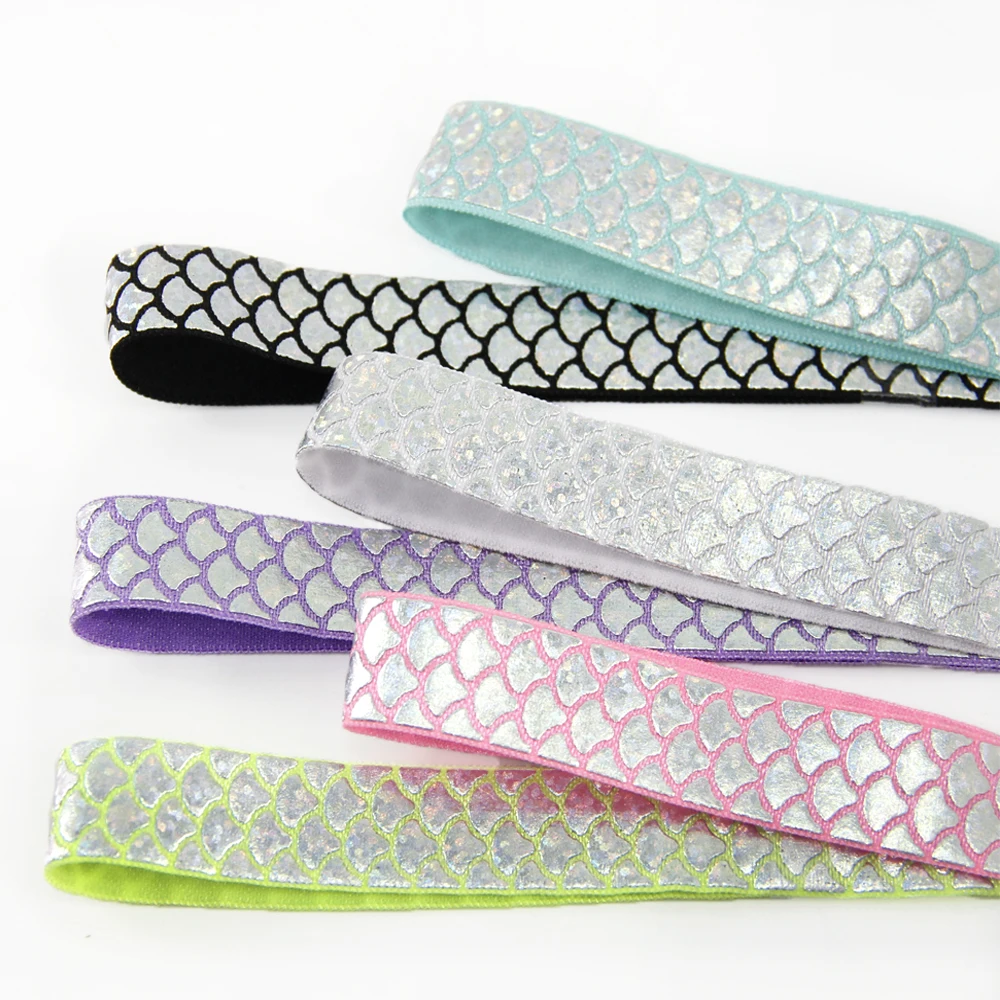david angie 5/8" 16mm Laser Mermaid Scale Silver FOE Elastic 5 yards for Elastic Headbands Hair Ties Hairbow,5Y53207
david angie 5/8" 16mm Laser Mermaid Scale Silver FOE Elastic 5 yards for Elastic Headbands Hair Ties Hairbow,5Y53207