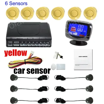 6 Sensors Buzzer LCD display monitor car Parking Sensor Kit Reverse Backup Radar Monitor System 12V 9 Colors Parking Assist
6 Sensors Buzzer LCD display monitor car Parking Sensor Kit Reverse Backup Radar Monitor System 12V 9 Colors Parking Assist