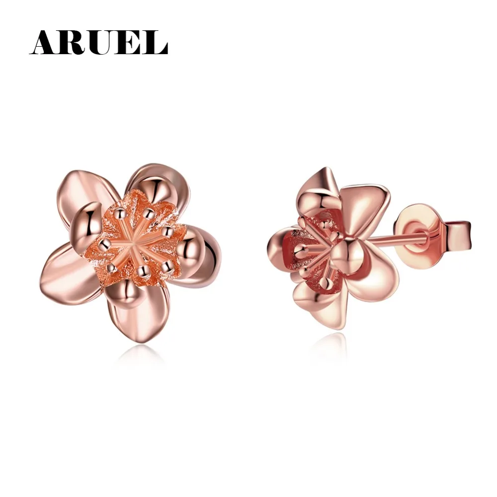 ARUEL Crystal Trendy Small Stud Earrings For Women Girls Fashion Exquisite flower Gold color /Rose gold Jewelry friend Gift
ARUEL Crystal Trendy Small Stud Earrings For Women Girls Fashion Exquisite flower Gold color /Rose gold Jewelry friend Gift