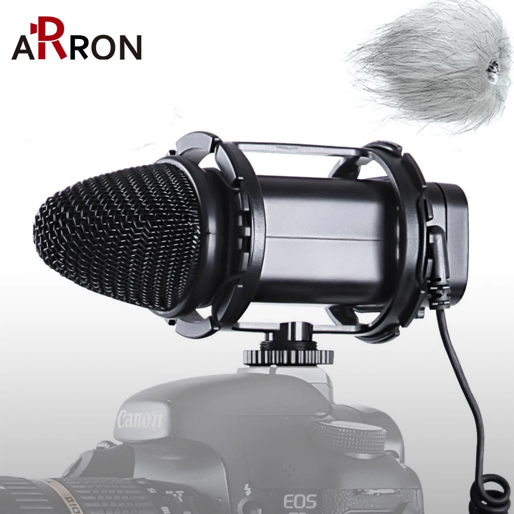 BOYA BY-V02 External Stereo X/Y Mini Condenser professional camera interview Microphone for DSLR Condenser Mic with Windshield
BOYA BY-V02 External Stereo X/Y Mini Condenser professional camera interview Microphone for DSLR Condenser Mic with Windshield