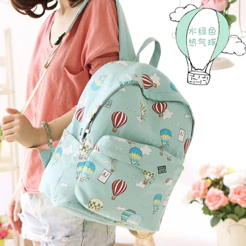 Preppy Style Women Designer Backpack Canvas Balloon Printing Backpacks Shoulder School Bag for Teenagers Girls Travel Bags
Preppy Style Women Designer Backpack Canvas Balloon Printing Backpacks Shoulder School Bag for Teenagers Girls Travel Bags