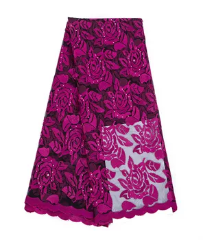 Wholesale 2016 Latest African French Net Lace Fabric with sequins 5yards.High Quality African Tulle Lace Fabric YD1054236
Wholesale 2016 Latest African French Net Lace Fabric with sequins 5yards.High Quality African Tulle Lace Fabric YD1054236